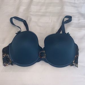 Chantelle Blue Lace Bra
